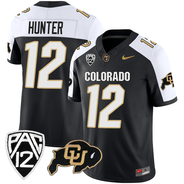 Travis Hunter Colorado Buffaloes College Football Alternate Black Game Jersey