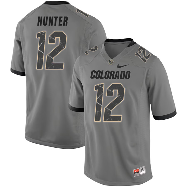 Travis Hunter Colorado Buffaloes College Football Gray Game Jersey