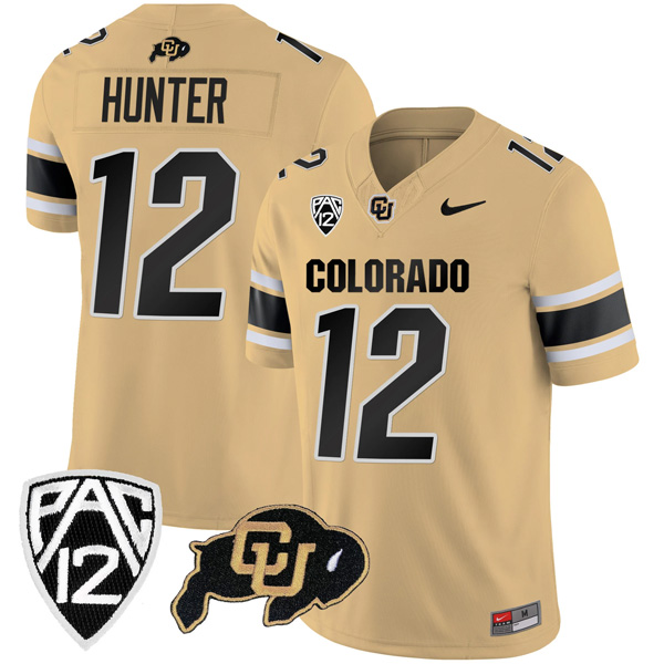 Travis Hunter Colorado Buffaloes College Football Alternate Cream Jersey