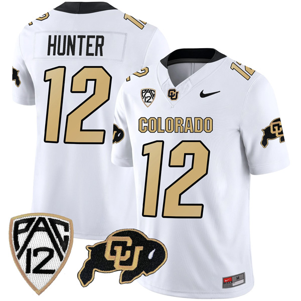 Travis Hunter Colorado Buffaloes College Football White Game Jersey