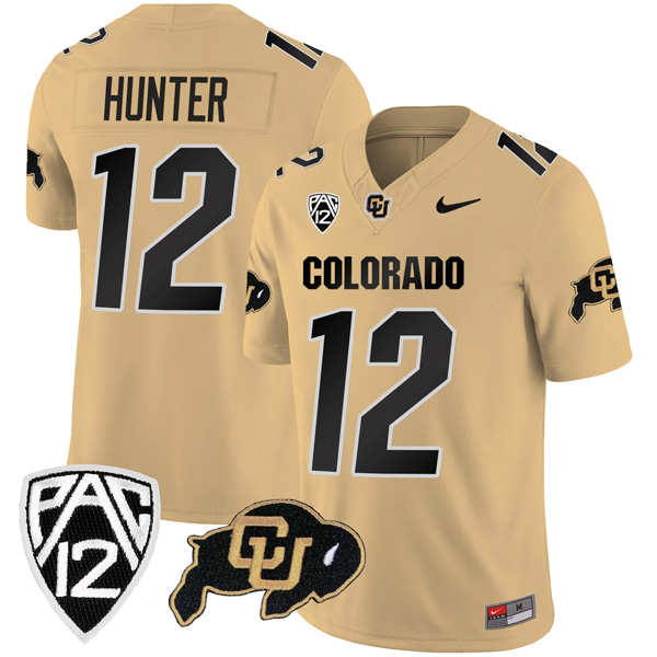 Travis Hunter Colorado Buffaloes College Football Cream Game Jersey