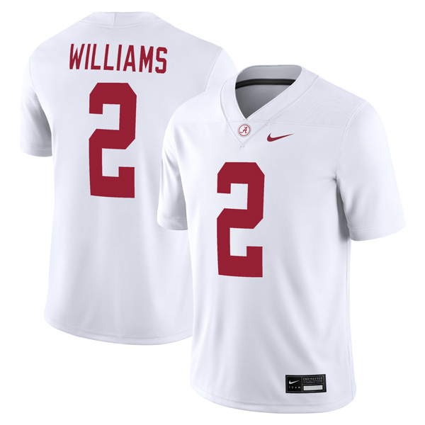 Ryan Williams Alabama Crimson Tide Football White Away Game Jersey