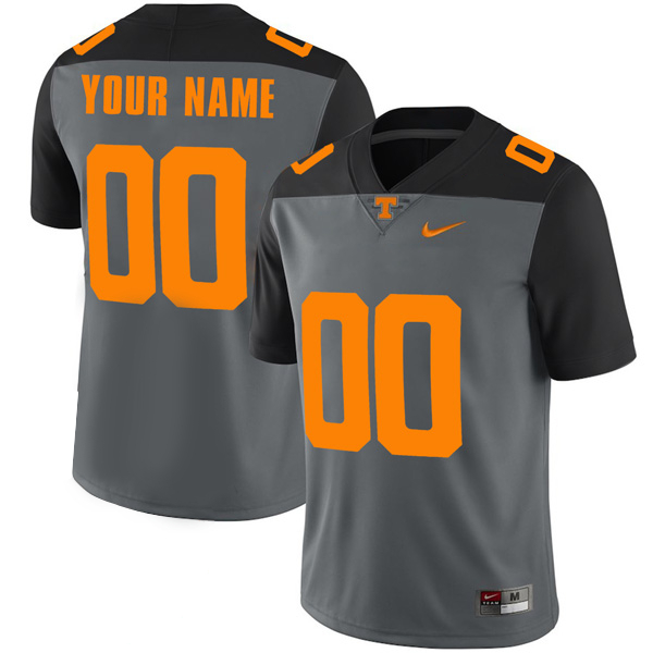 Tennessee Volunteers College Football Custom Stitched Game Jersey Patch Collection – Smokey Gray