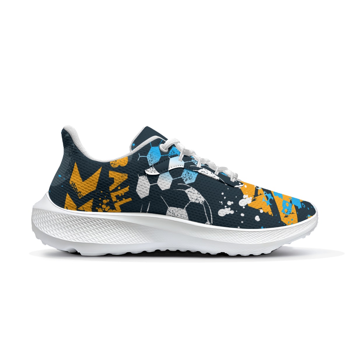 Classic Walking Sneakers with Light Support – Time Jersey