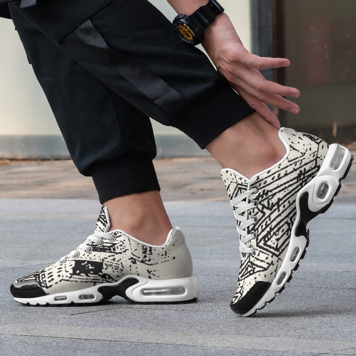 Flexible Comfort Sneakers for Weekend Wear – Time Jersey