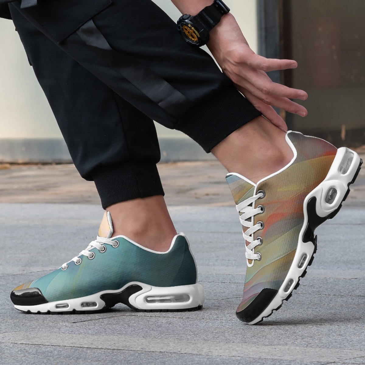 All-Day Wear Sneakers with Breathable Lining – Time Jersey